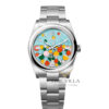 Rolex Oyster Perpetual 126000 Turquoise Green Celebration Dial 36mm