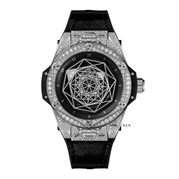 Hublot Bigbang Sang Bleu Diamond Steel 39mm