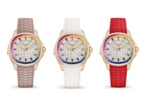 Patek Philippe phát hành đồng hồ điểm chuông Rainbow Aquanaut Luce Minute Repeater – Dành cho nữ