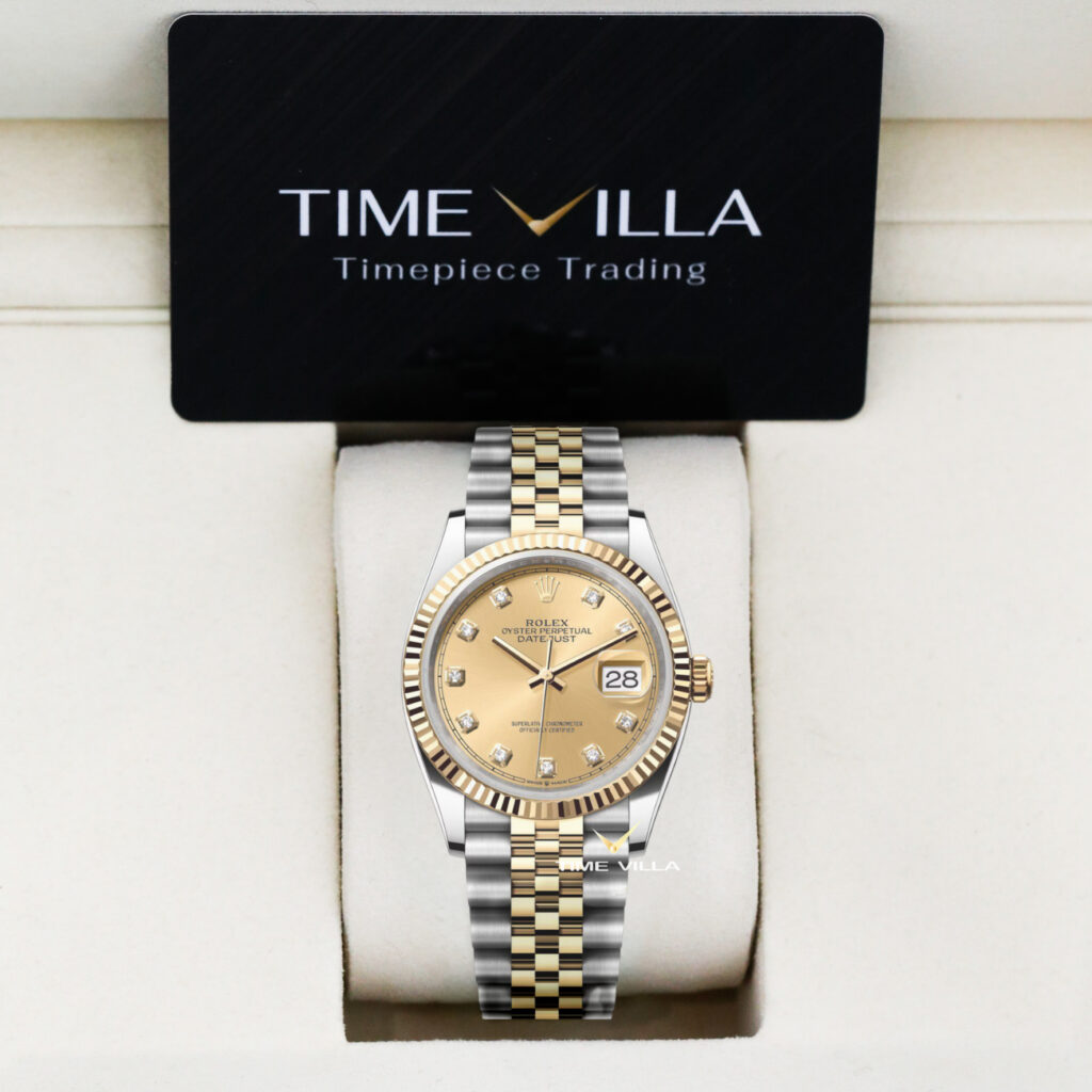 Rolex Datejust 126233 Yellow Gold Champagne Diamond Jubilee 36mm Rolex Datejust 126233 Yellow Gold Champagne Diamond Jubilee 36mm