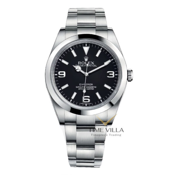 Rolex Oyster Perpetual 214270 Black Dial Steel
