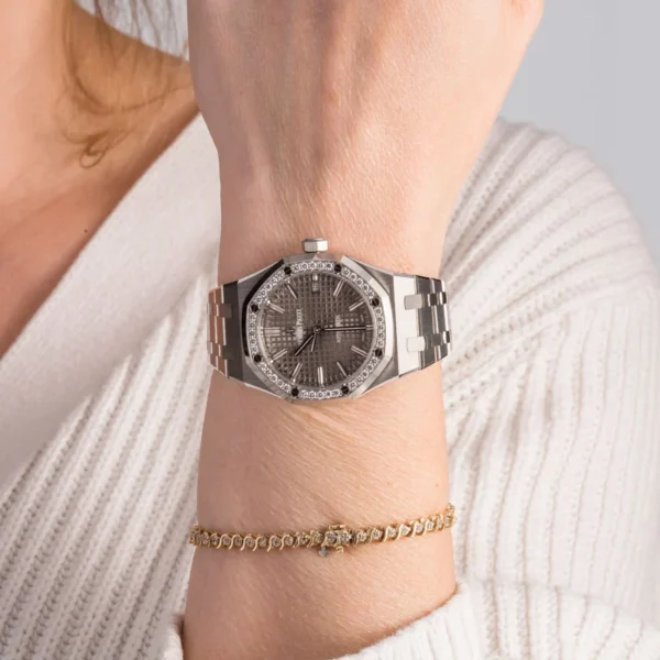 Audemars Piguet Royal Oak Diamond Bezel 15451ST 37mm