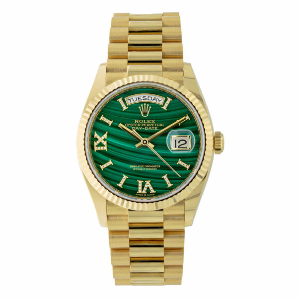 Rolex Day Date 128238 Malachite Dial