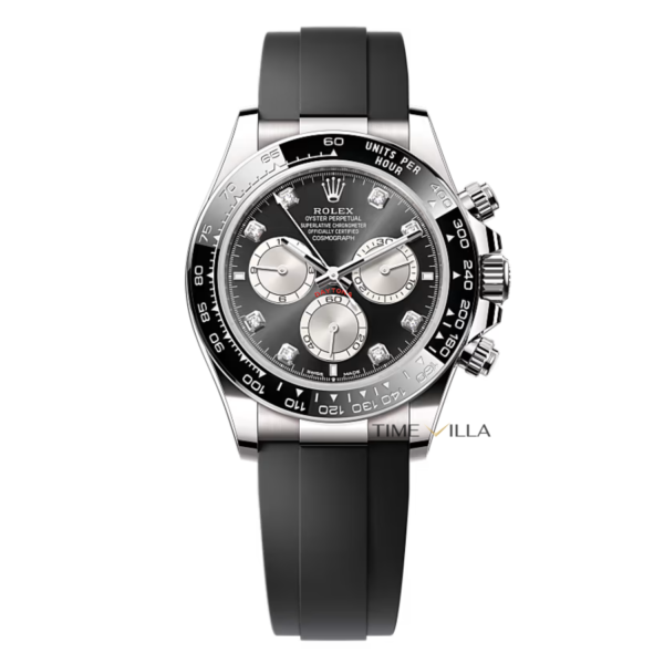 Rolex Cosmograph Daytona White Gold 116519LN Diamond 40mm