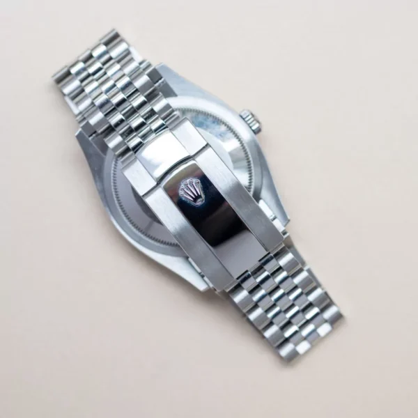Rolex Datejust 36mm Stainless Steel Bright Blue Fluted Jubilee 126234