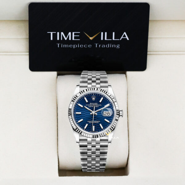 Rolex Datejust 126234 Blue Fluted
