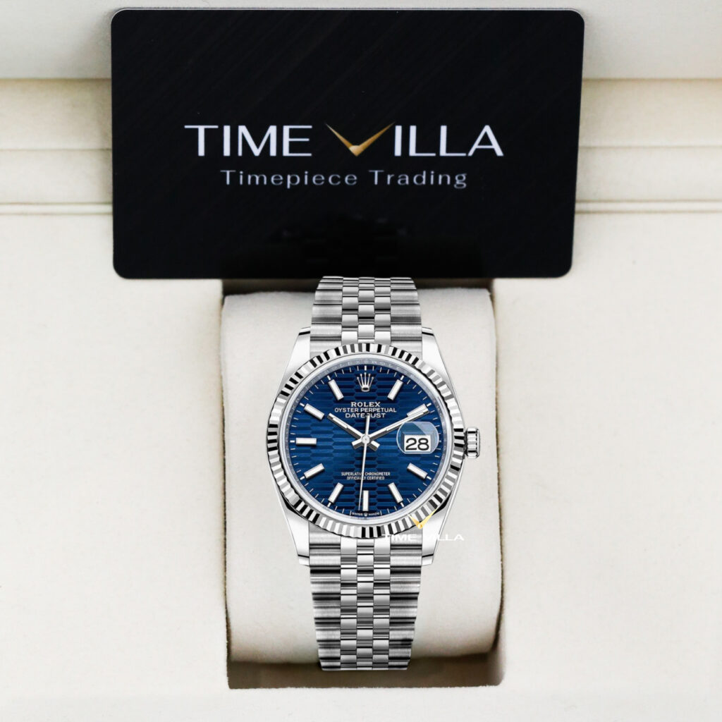Rolex Datejust 126234 Blue Fluted Rolex Datejust 126234 Blue Fluted