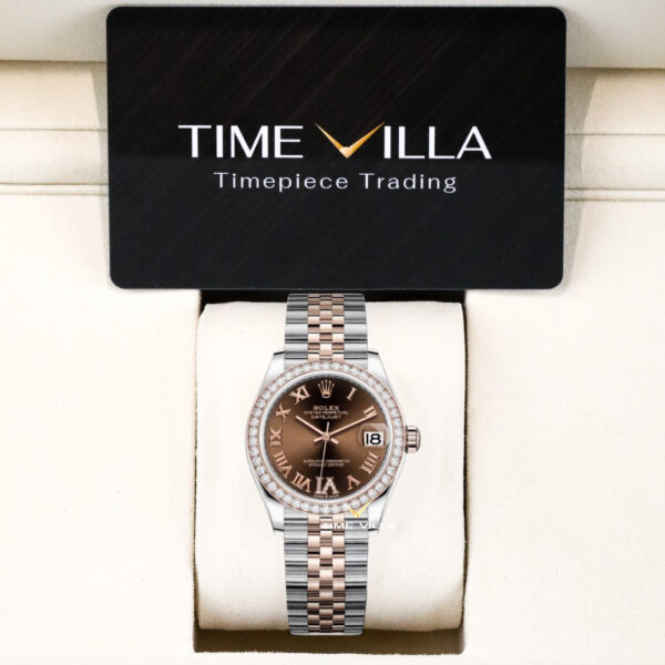 Rolex Datejust 278381RBR Chocolate Roman Dial