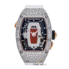 Richard Mille RM 037 Red Lip White Gold Snow Diamond Set