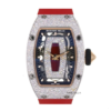 Richard Mille RM 07-01 Ladies Red Lip White Gold Snow Diamond Set_