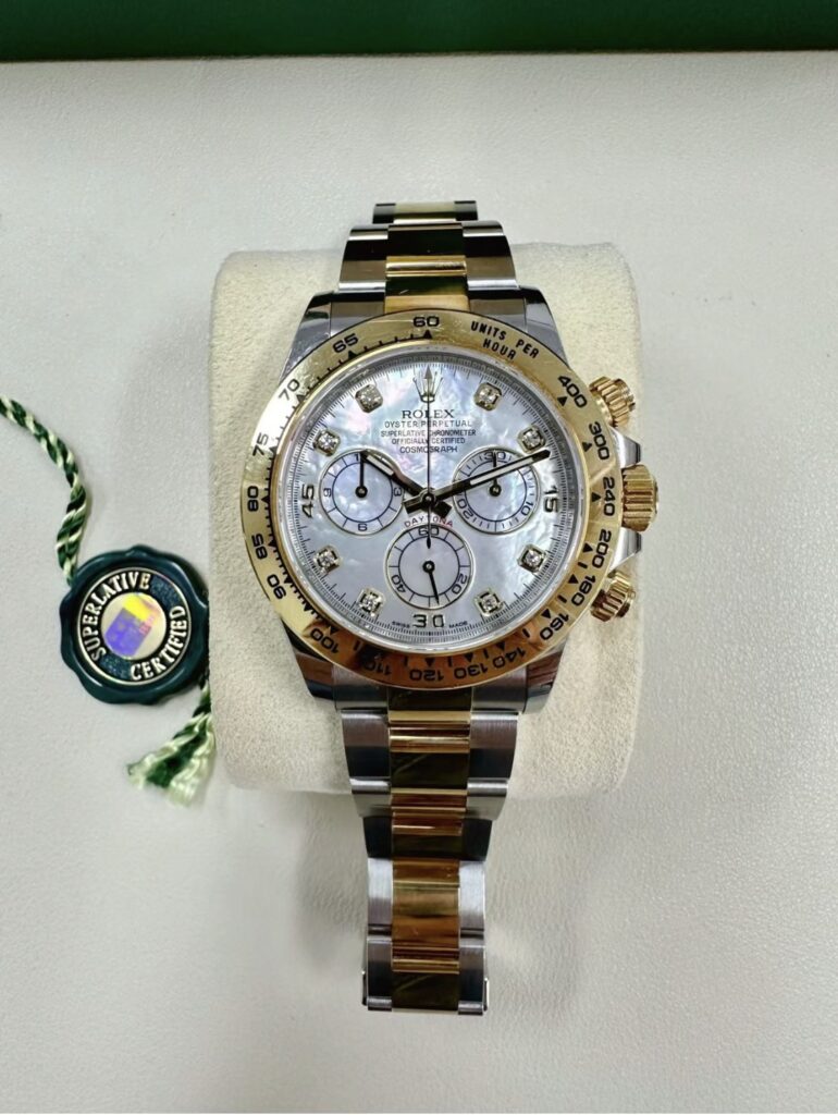Rolex Daytona 116503NG MOP Diamond Yellow Gold Steel Rolex Daytona 116503NG MOP Diamond Yellow Gold Steel