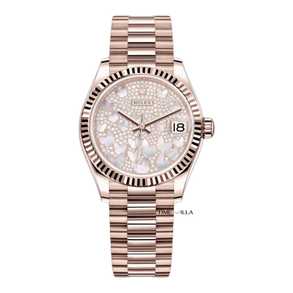 Rolex Datejust Butterfly 278275 Rosegold President Rolex Datejust Butterfly 278275 Rosegold President