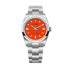 Rolex Oyster Perpetual 126000 Mặt Số Đỏ San Hô