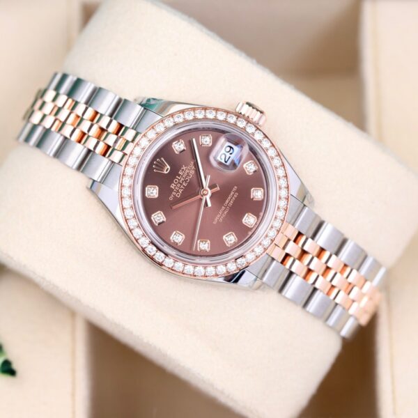 Rolex Lady-Datejust 279381RBR 28mm Chocolate Diamonds