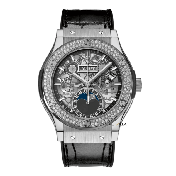 Hublot Classic Fusion Aero Moonphase Diamonds 42mm