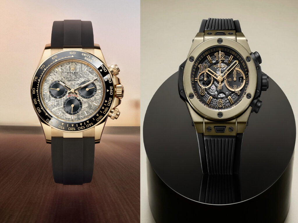Tài chính 200 triệu nên mua đồng hồ Rolex hay Hublot?