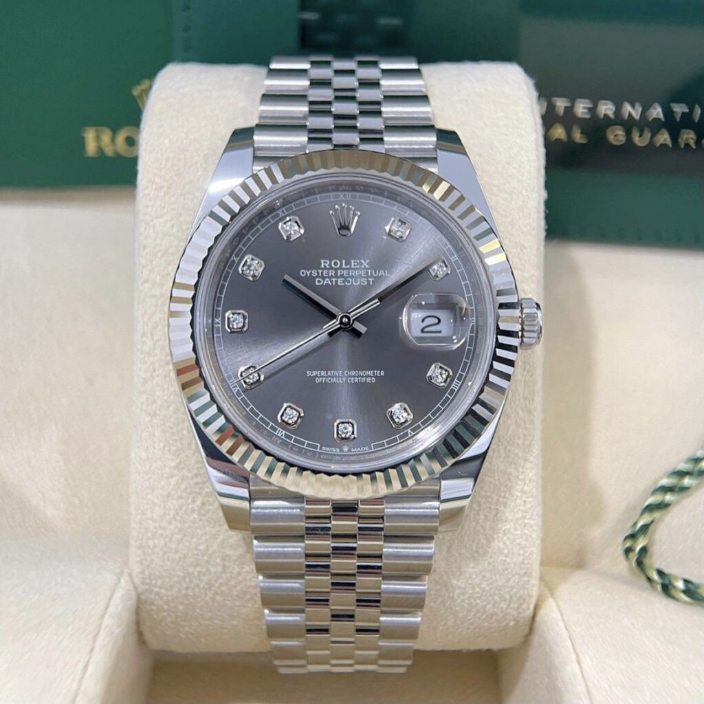 Rolex Datejust 41mm 126334 Rhodium Diamonds Rolex Datejust 41mm 126334 Rhodium Diamonds