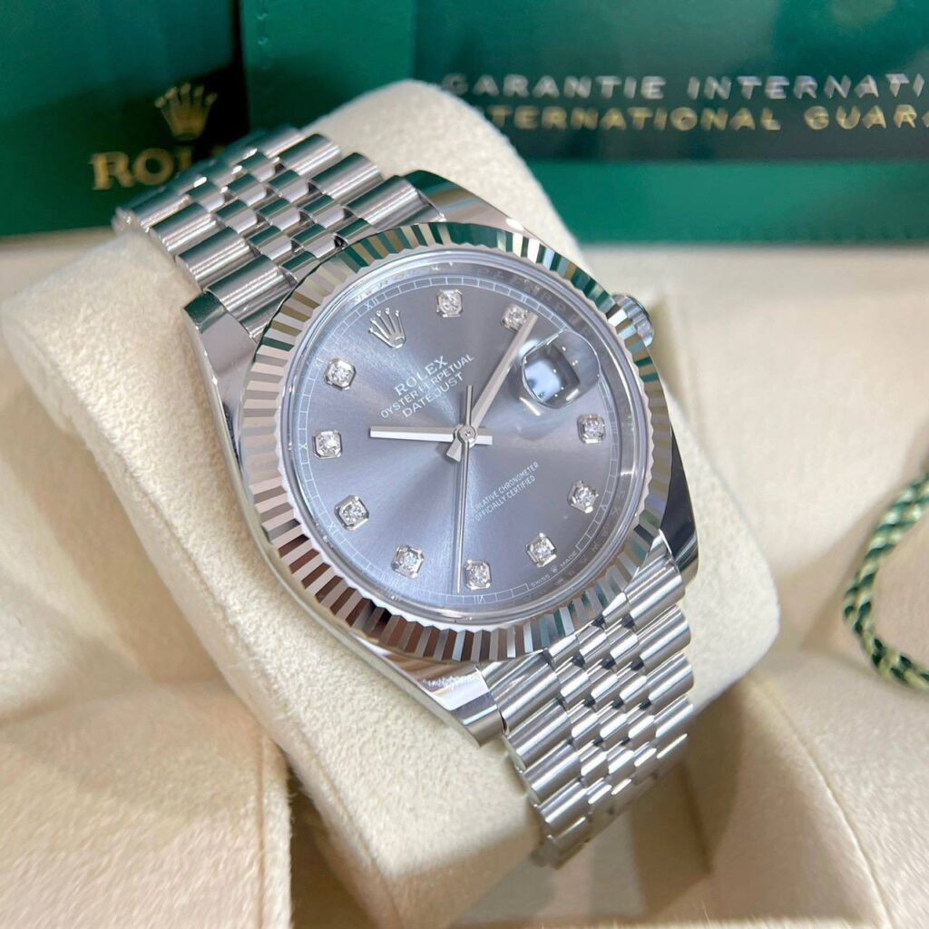 Rolex Datejust 41mm 126334 Rhodium Diamonds Rolex Datejust 41mm 126334 Rhodium Diamonds