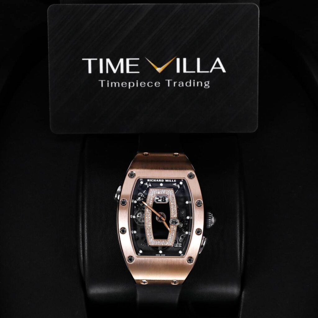 Richard Mille RM037 Rose Gold Onyx Black Lip Richard Mille RM037 Rose Gold Onyx Black Lip