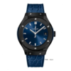Hublot Classic Fusion Blue Ceramic Leather Strap 33mm