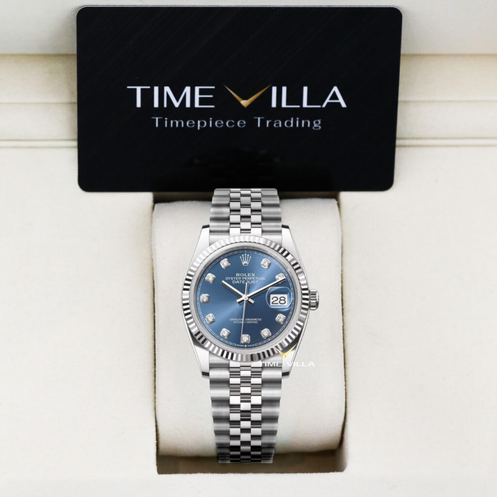 Rolex Datejust 126234 Blue Dial Steel Diamond 36mm Rolex Datejust 126234 Blue Dial Steel Diamond 36mm