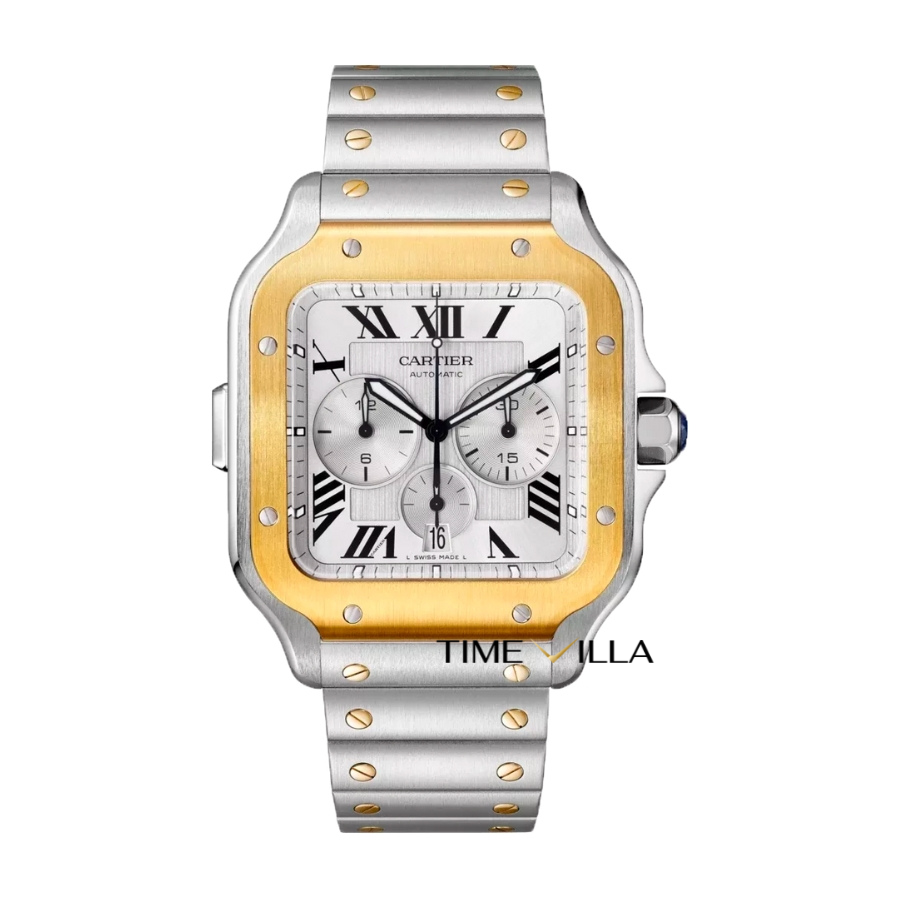 Cartier Santos De Cartier Chronograph W2SA0008 44.9mm Cartier Santos De Cartier Chronograph W2SA0008 44.9mm