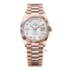 Rolex Daydate 128235 MOP Diamond Rosegold