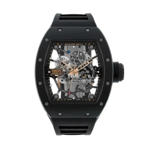 RM035 Rose Gold TZP Americas Black Toro