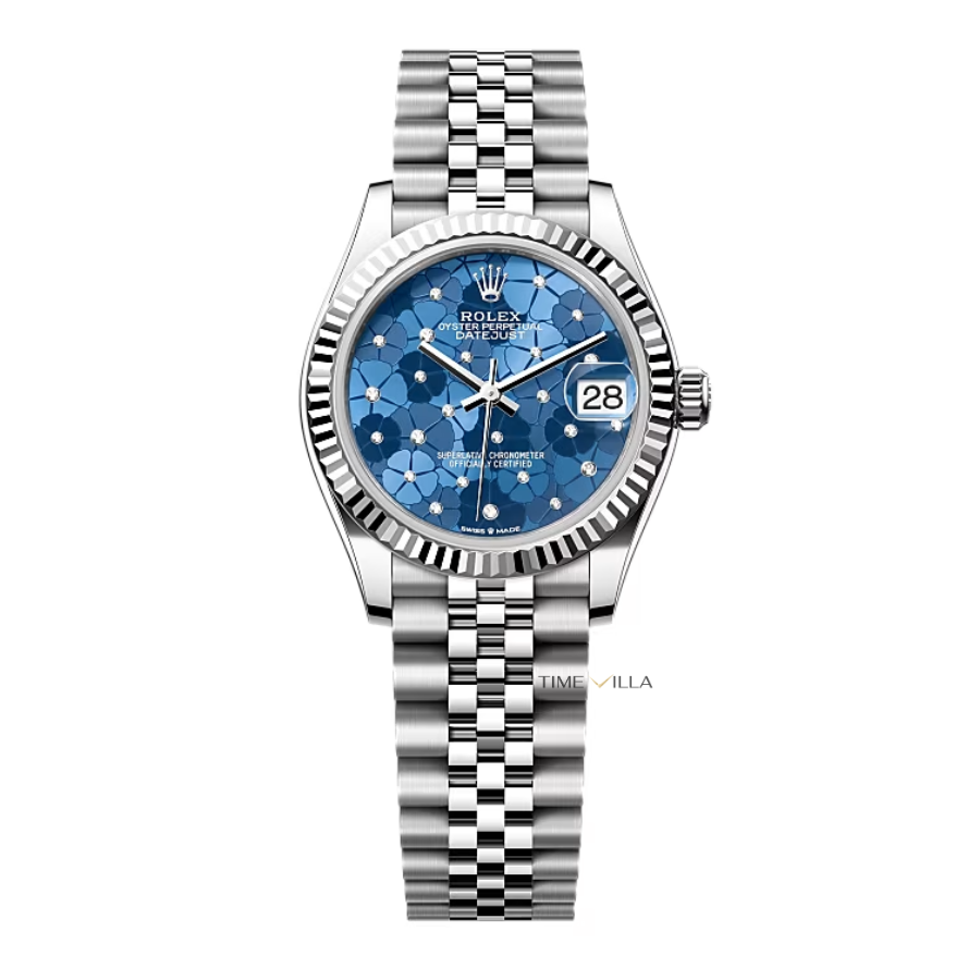 Rolex Datejust Ladies 278274-0036 Flower Blue Dial 31mm Rolex Datejust Ladies 278274-0036 Flower Blue Dial 31mm