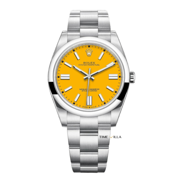 Rolex Oyster Perpetual 124300 Yellow Dial