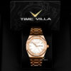 Audemars Piguet Royal Oak Ladies 77351OR White Dial Diamond Bezel 34mm