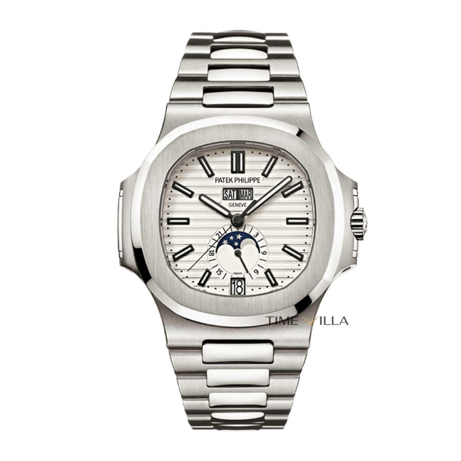 Patek Philippe Nautilus 5726:1A Full Steel White Dial Patek Philippe Nautilus 5726/1A Full Steel White Dial