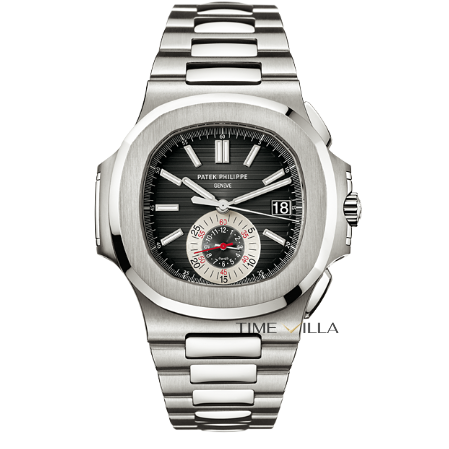 Patek Philippe Nautilus 5980:1A-001 Black Steel Chronograph Patek Philippe Nautilus 5980/1A-001 Black Steel Chronograph