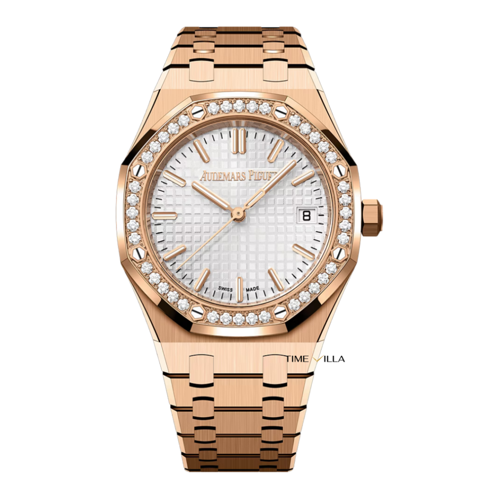 Audemars Piguet Royal Oak Ladies 77451OR.ZZ.1361OR.03 White Dial Diamond 34mm Audemars Piguet Royal Oak Ladies 77451OR.ZZ.1361OR.03 White Dial Diamond 34mm