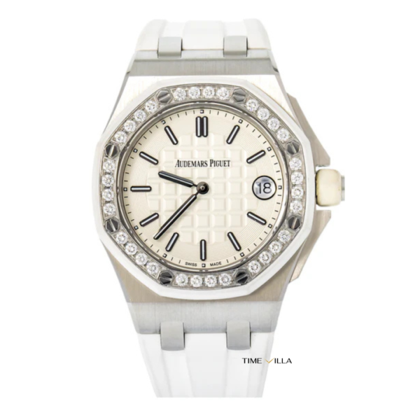 Audemars Piguet Royal Oak Offshore 67540SK White Dial Diamond 37mm