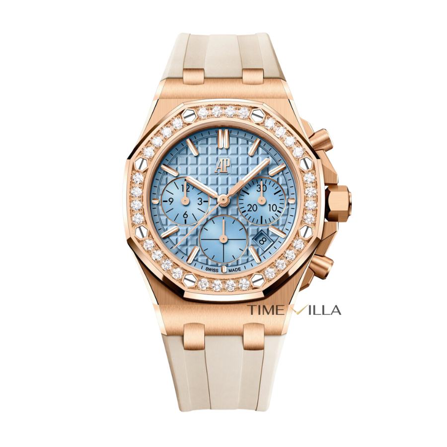 Audemars Piguet Ladies Offshore Chronograph 26231OR Ice Dial Rosegold Diamond 37mm Audemars Piguet Ladies Offshore Chronograph 26231OR Ice Dial Rosegold Diamond 37mm