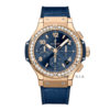 Hublot Big Bang 341.PX.7180.LR.1204 Original Diamond Navy Blue Rose Gold 41mm