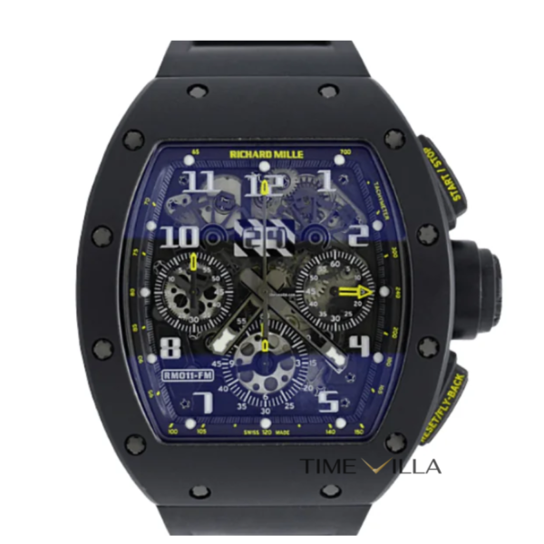 Richard Mille RM011 Carbon NTPT Yellow Flash