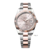 Rolex Datejust 126331 Index Sundust Dial Oyster Rose Gold Steel 41mm