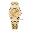 Audemars Piguet Ladies Royal Oak Mini 67630BA.GG.1312BA.01 Frosted Gold 23mm