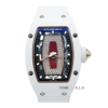 Richard Mille Ladies RM 07-01 Red Lip White Ceramic