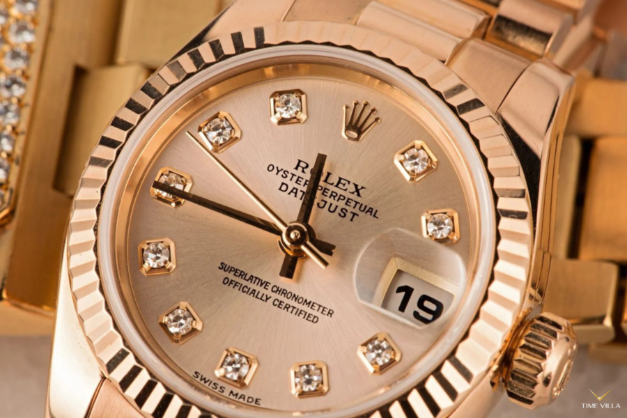 Đồng hồ Rolex nữ đính kim cương