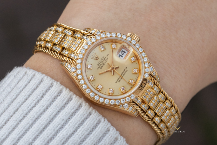 Đồng hồ Rolex nữ đính kim cương
