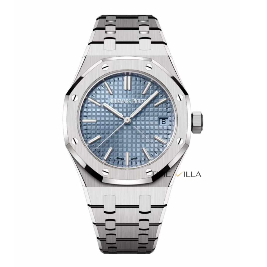 Audemars Piguet Ladies Royal Oak 15550ST.OO.1356ST.08 Ice Blue Dial 37mm Audemars Piguet Ladies Royal Oak 15550ST.OO.1356ST.08 Ice Blue Dial 37mm