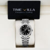 Rolex Datejust 126284RBR Black Diamond Dial Jubilee 36mm