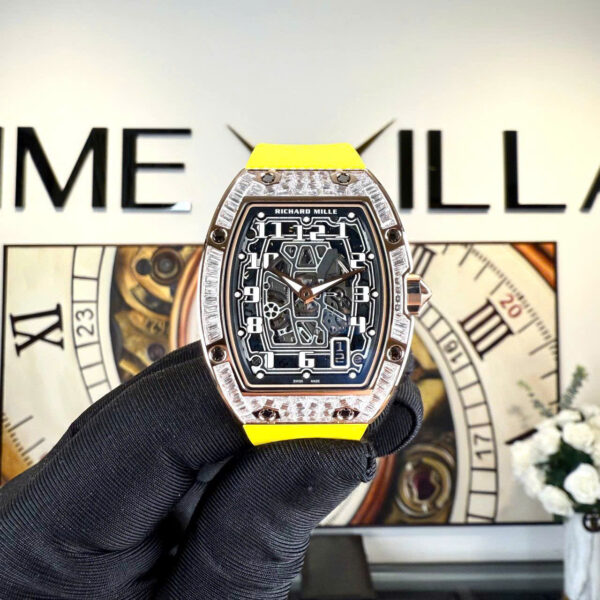 RM67-01 Rose Gold Baguette Factory Diamond