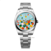 Rolex Oyster Perpetual 124300 Blue Celebration Bubble Dial 41mm