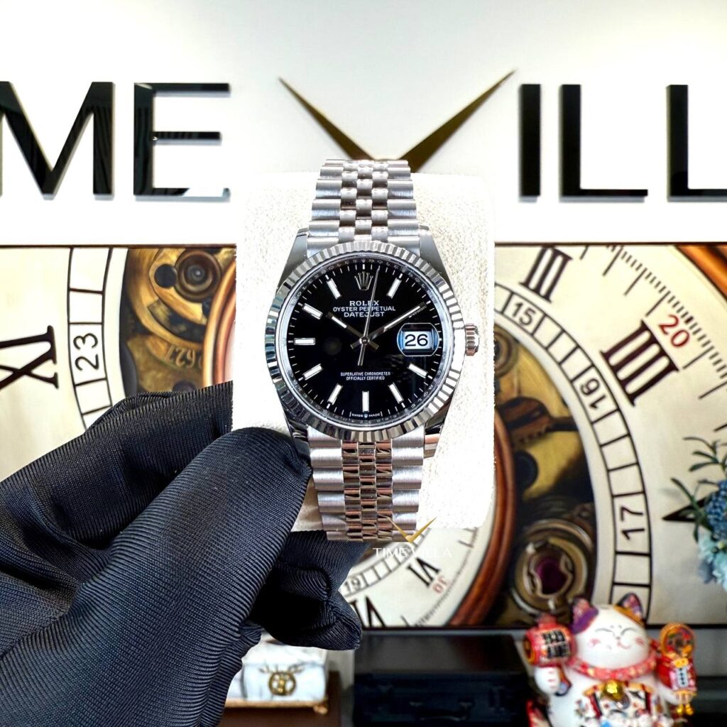 Rolex Datejust 126234 Black Index Steel 36mm Rolex Datejust 126234 Black Index Steel 36mm