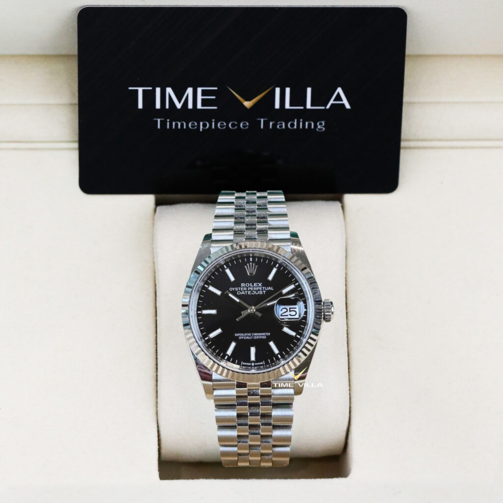 Rolex Datejust 126234 Black Index Steel 36mm Rolex Datejust 126234 Black Index Steel 36mm