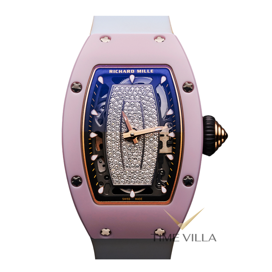 Richard Mille RM07-01 Pink Ceramic Diamond Dial Richard Mille RM07-01 Pink Ceramic Diamond Dial